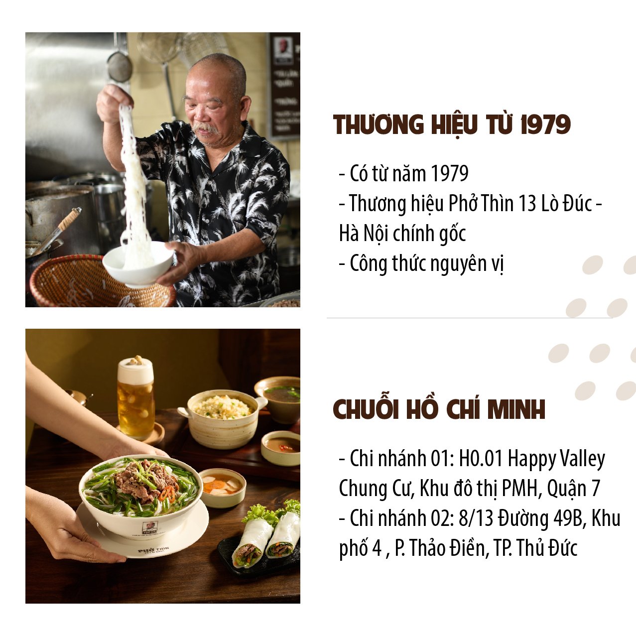 🎉 CHÍNH THỨC KHAI TRƯƠNG PHỞ THÌN 13 LÒ ĐÚC – CƠ SỞ THẢO ĐIỀN, TP.HCM 🎉